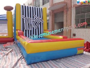 China Inflatable sticky wall, bungee run, inflatable sport game (children &amp; adults both ok) wholesale
