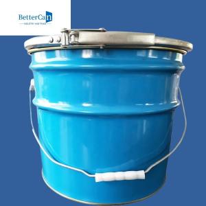 China Lightweight Metal Paint Pail 5 Gallon Stainless Steel Bucket With Lid wholesale