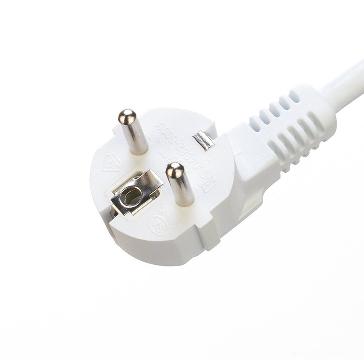 EU Standard 3 Way Extension Power Strip with Switch 3x1.5mm2 Cable 1 Meter Customize Socket Grounding Standard Grounding