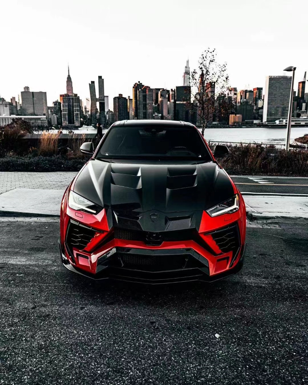 1016 Lamborghini Mansory URUS Body Kit MSY PD VORS LB Style Carbon Fiber Hood