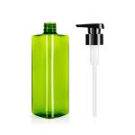 Triangle 500ML Shampoo Dispenser Bottles Custom Mold Healthy Material