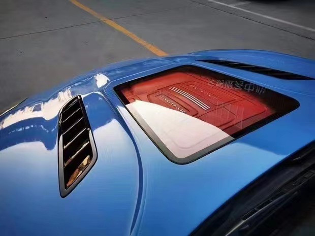 High Quality Carbon Fiber F-type Carbon Fiber Hood for Jaguar F-Type Upgrade IMP Style Hood