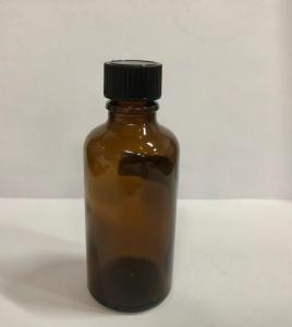 China 30ml Amber Glass Cream Bottles Screw Cap Glass Vials Lotion Bottle Cosmetic Packaging wholesale