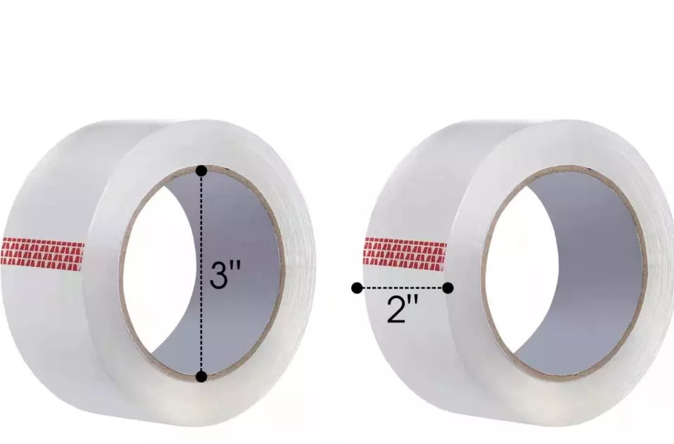 Bopp Packing Tape Waterproof Transfer Opp Bopp Film Strong Clear Adhesive Tape Jumbo Roll