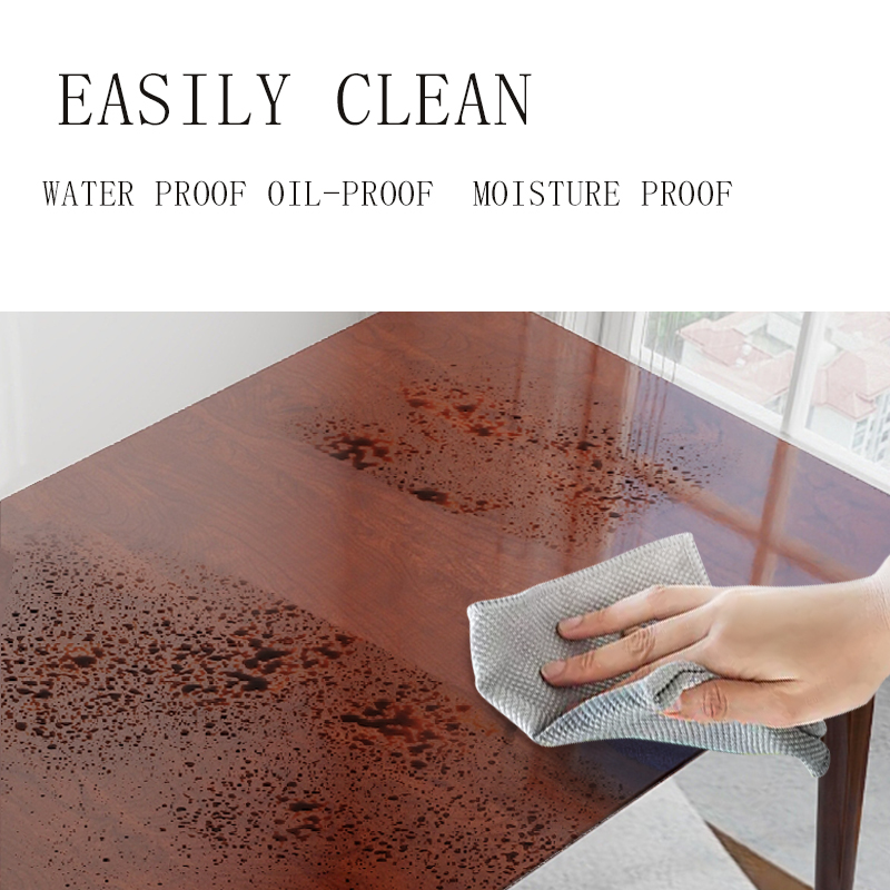 100% Transparent Furniture Protective Film 0.16mm Clear Adhesive Table Protector