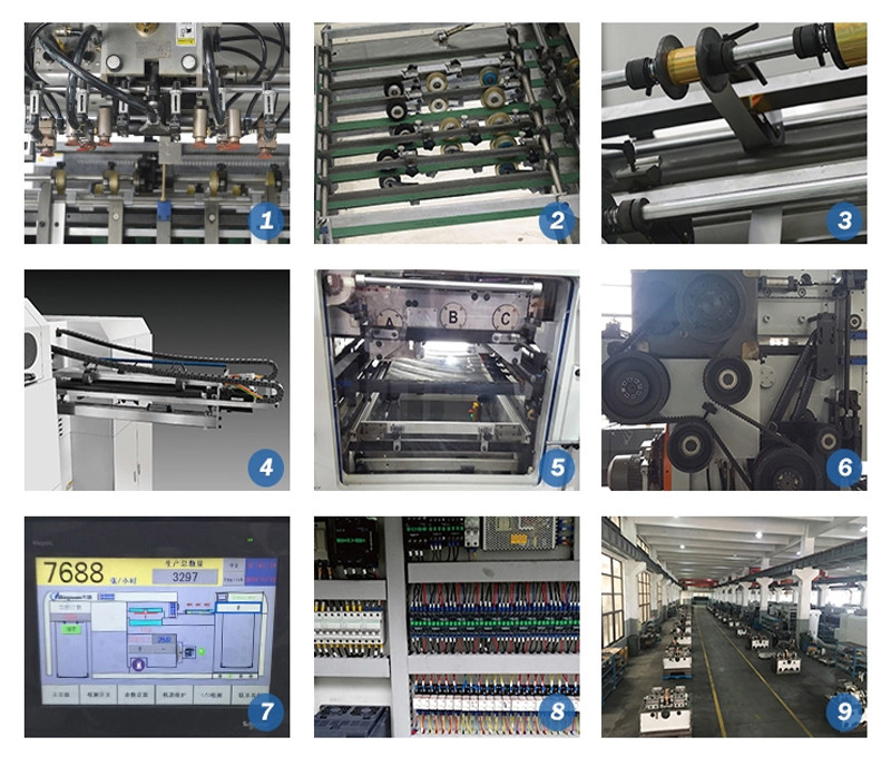 7000 Sheets/H Paper Carton Box Die Cutting Machine , Automatic Flatbed Die Cutter