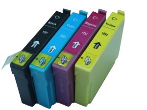 China 100% Brand New for epson Ink Cartridge 4pces/1set T1091 T1092 T1093 T1094 EPS ME30 ME300 ME70 ME80w ME Office600F 700FW wholesale