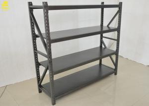 China Flower Pot Disply Light Metal Shelving , 1800mm High Commercial Storage Shelves wholesale