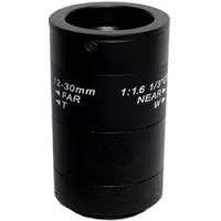 China 12-30mm manual iris lens wholesale