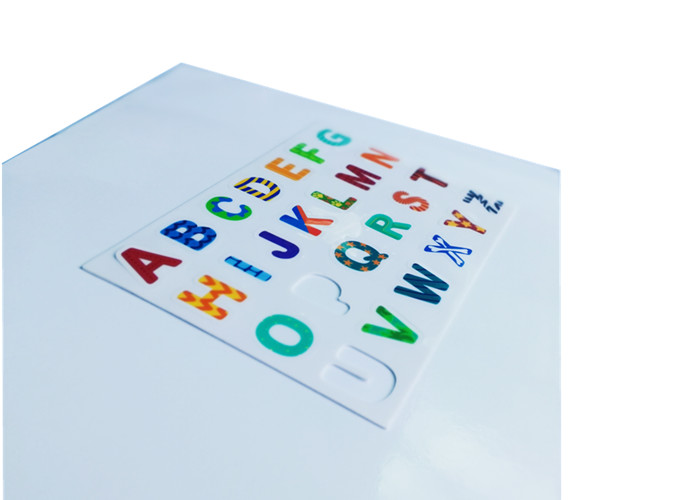Eco Friendly TPE Sticker Magnetic Letters Alphabet Static NO Glue