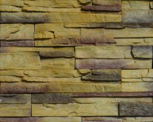 China Lightweight PVC Artificial Cultured Stone Panel 3D PU Polyurethane Faux Wall Veneer wholesale