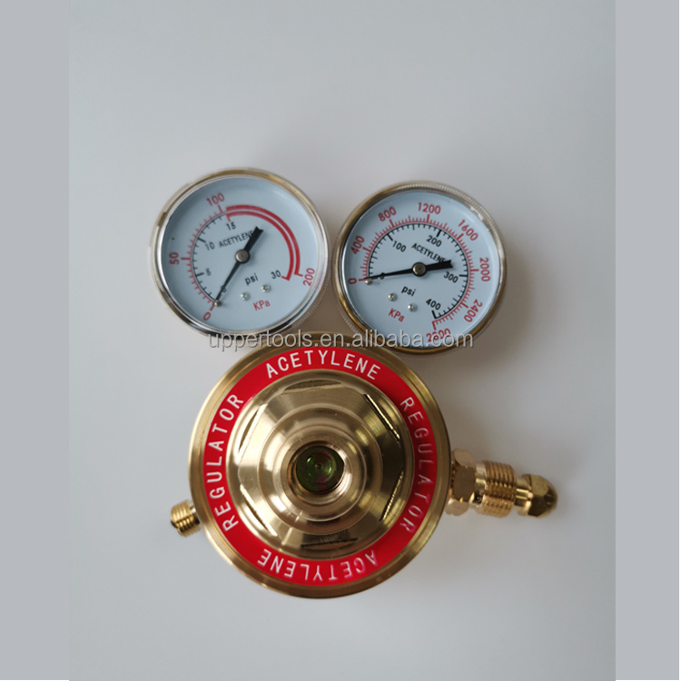 Oxygen Acetylene Gas Cutting Kit with 3/8'' Acetylene Outlet and 5/8'' Acetylene Inlet