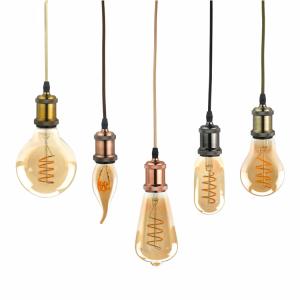 China 4W ST64 Soft 230V Spiral Edison Filament LED Light Bulb wholesale