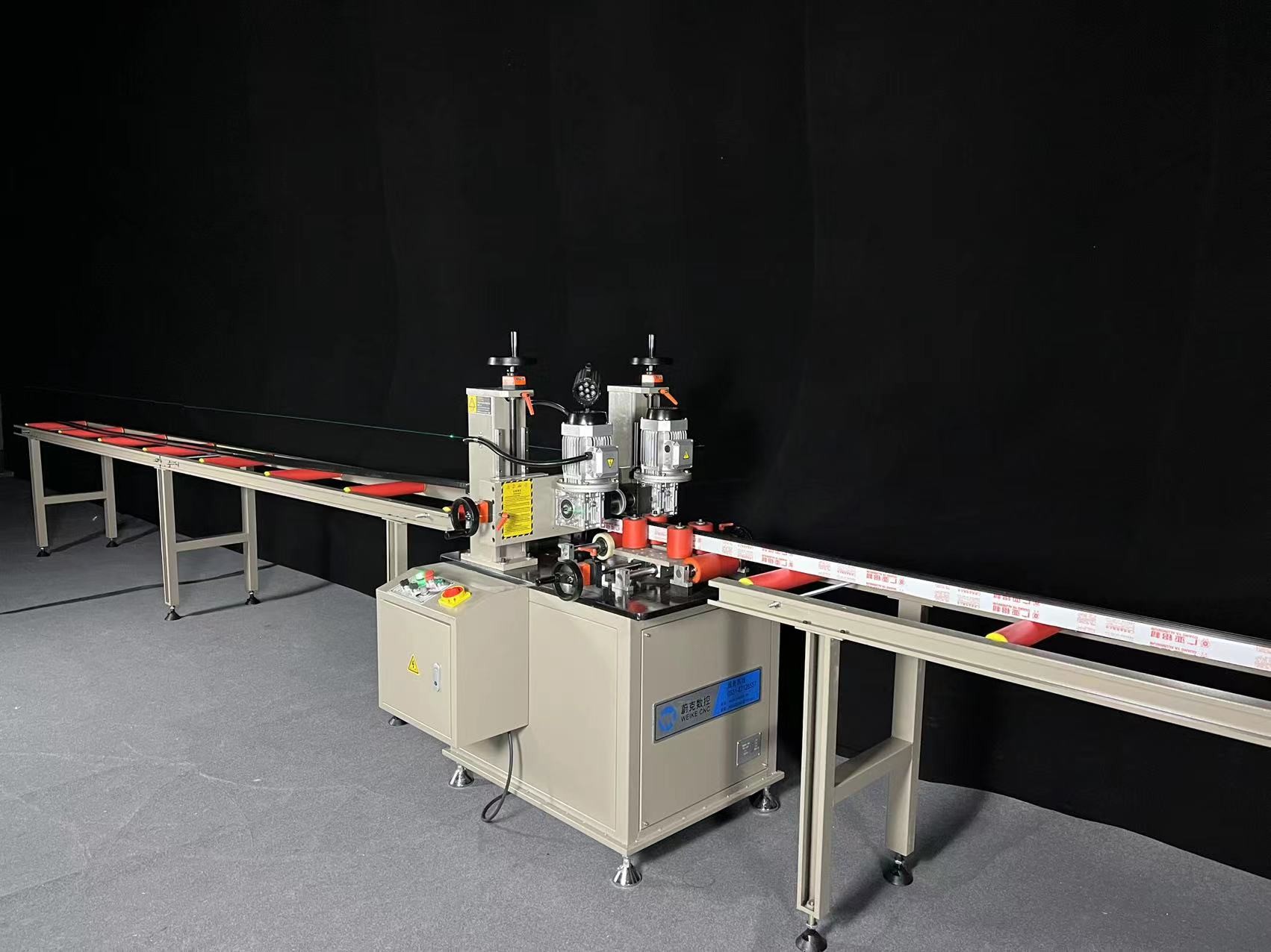 Aluminum Window Door Machine Open Profile Tooth Threading Machine