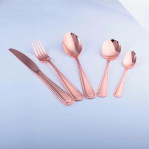 China Newto Stainless steel cutlery/rose color flatware/wedding cutlery/colorful cutlery wholesale