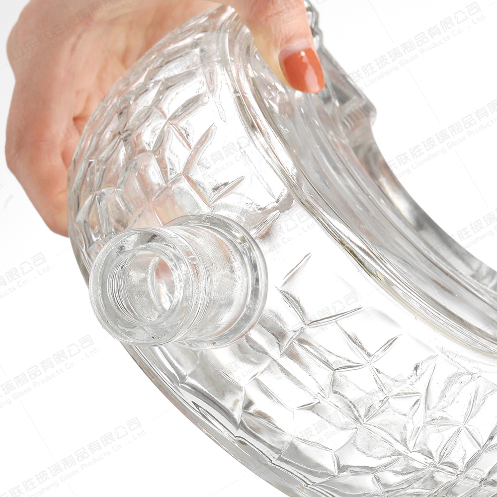 Sale Bulk Empty Wine Bottle with Wine Customied Bottle Color Wine Glass Bottle Stopper
