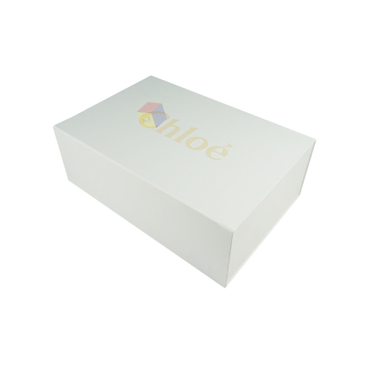 Custom Logo Luxury Magnetic Closure Folding Paper Handbag Box Packaging Rigid Cardboard