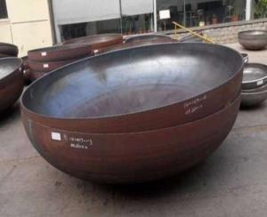 China Safety Spherical Heads End Domed Stainless Steel Tube Caps ISO9001 wholesale