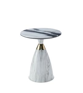 China Modern glass center table stainless steel extendable tempered revolving golden coffee table Living room furniture wholesale