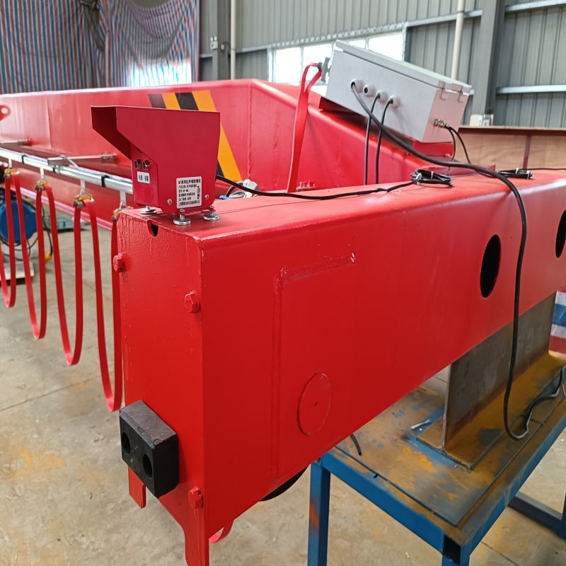 Strength Steel Monorail 10 Ton Overhead Crane Remote Control And Pendent Control