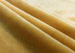 230GSM Soft 100% Polyester Plush Fabric for Toys Accessories Jasmine Yellow