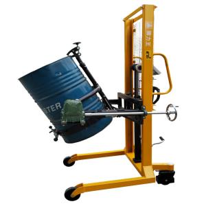 China Oil Drum Hydraulic Stacker Truck Lifting Equipment Hand Forklift Grab wholesale