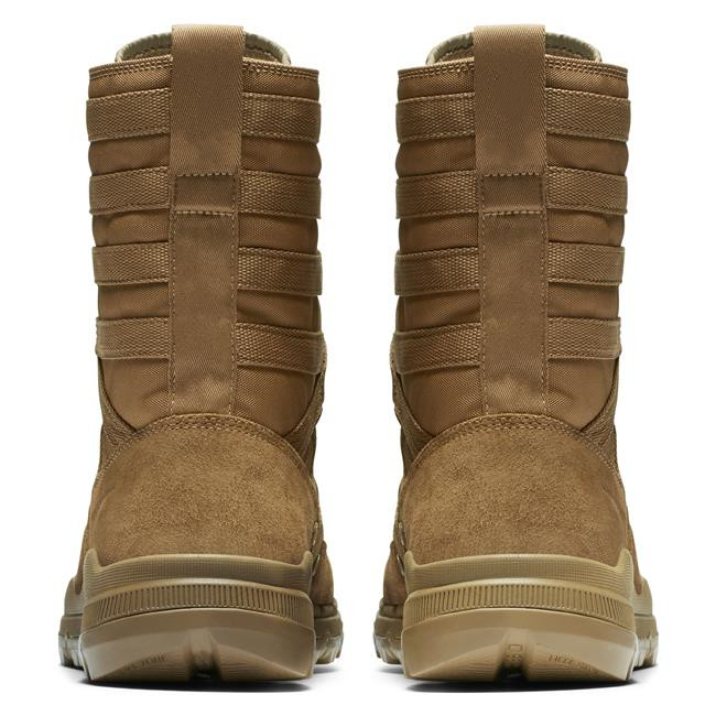 Phylon Midsole Coyote Brown Tactical Boots For Men Textured Arch OEM