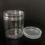 Customizable Transparent Plastic Screw Top Jars