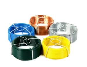 China Wear Resisting 2.0mm Pvc Coated Binding Wire For Decoration And Arts wholesale