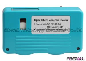 China Blue Cassette Fiber Cleaner Optical Fiber Cleaning Tool Fiber Clean Box wholesale