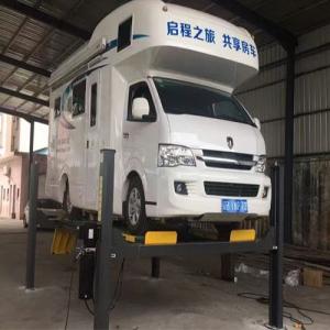 China 4000kg T440D Hydraulic 4-Post Car Lift for Rapid Service Operations wholesale