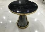 70cm Wrought Iron Glass Coffee Table
