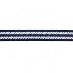 Flat Braided Cotton 1.2cm Custom Jacquard Ribbon