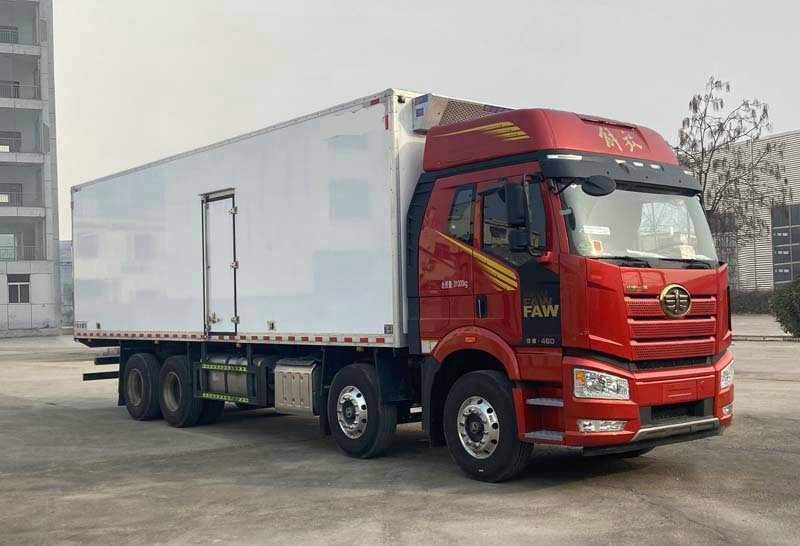 Aotong 30-40 Ton Fresh Fruit Vegetable Refrigerator Van Semi Trailer for and Transport
