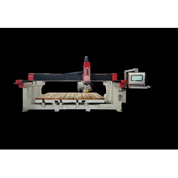 Customized CNC Stone Cutting Bridge Saw Machine 4 Axis 75KW