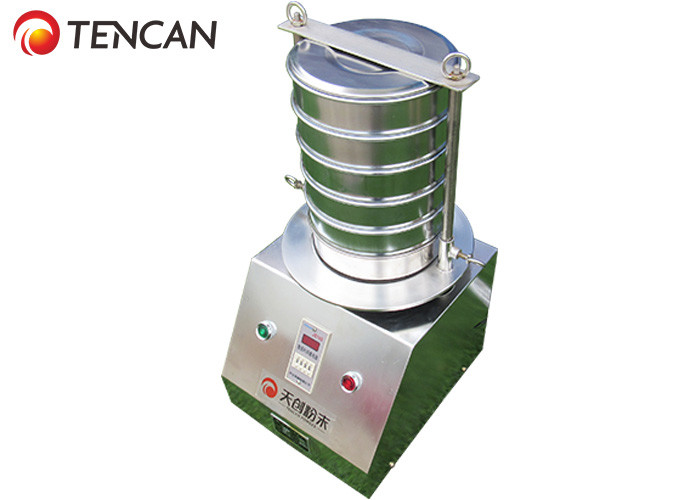 Analytical Mini Sieve Shaker Machine , 6 - 8 Layers Powder Screening Equipment
