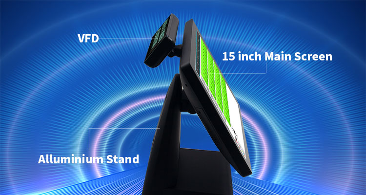 15/15.6 inch Win POS with Capacitive Touch Screen and Optional Cash Drawer SDK Function
