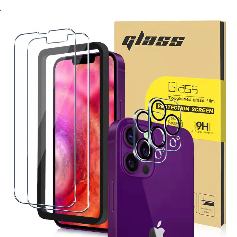 3PACK Privacy Cell Phone Tempered Glass Screen Protector For IPhone 11 12 13
