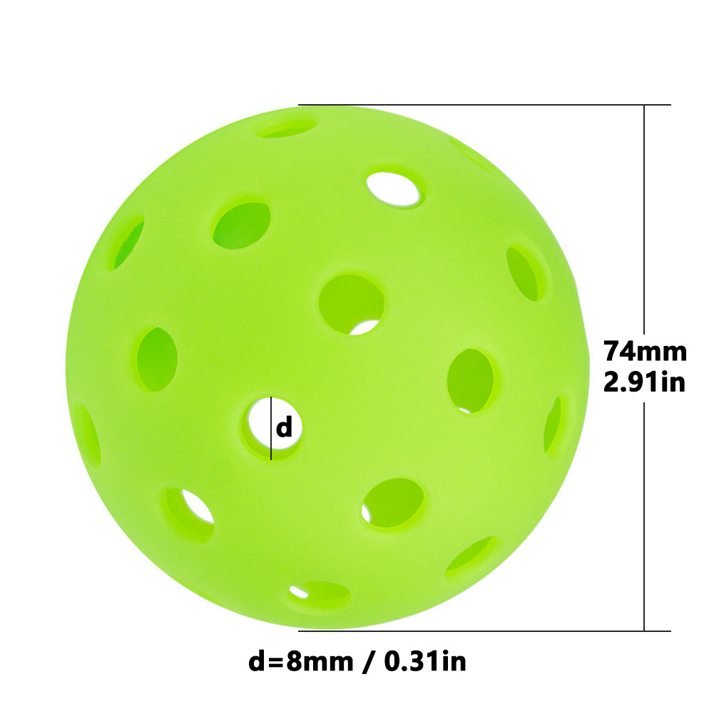 YH Sports x40 Pickleball Balls Outdoor 26g For Pickleball Enthusiasts