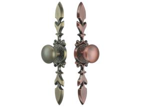 China knob style zinc alloy entry sliding Door Pull Handles for a wood door / glass door wholesale