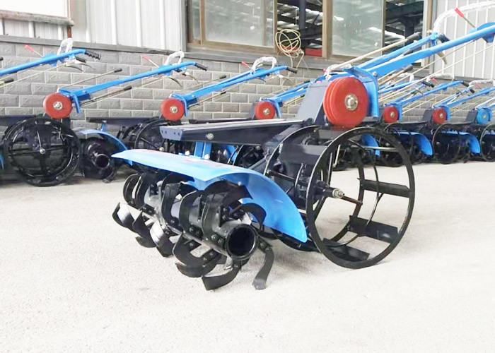 Hand Gasoline Generator Powered 80hp Soil Tillage Machine Micro Tillage Machine