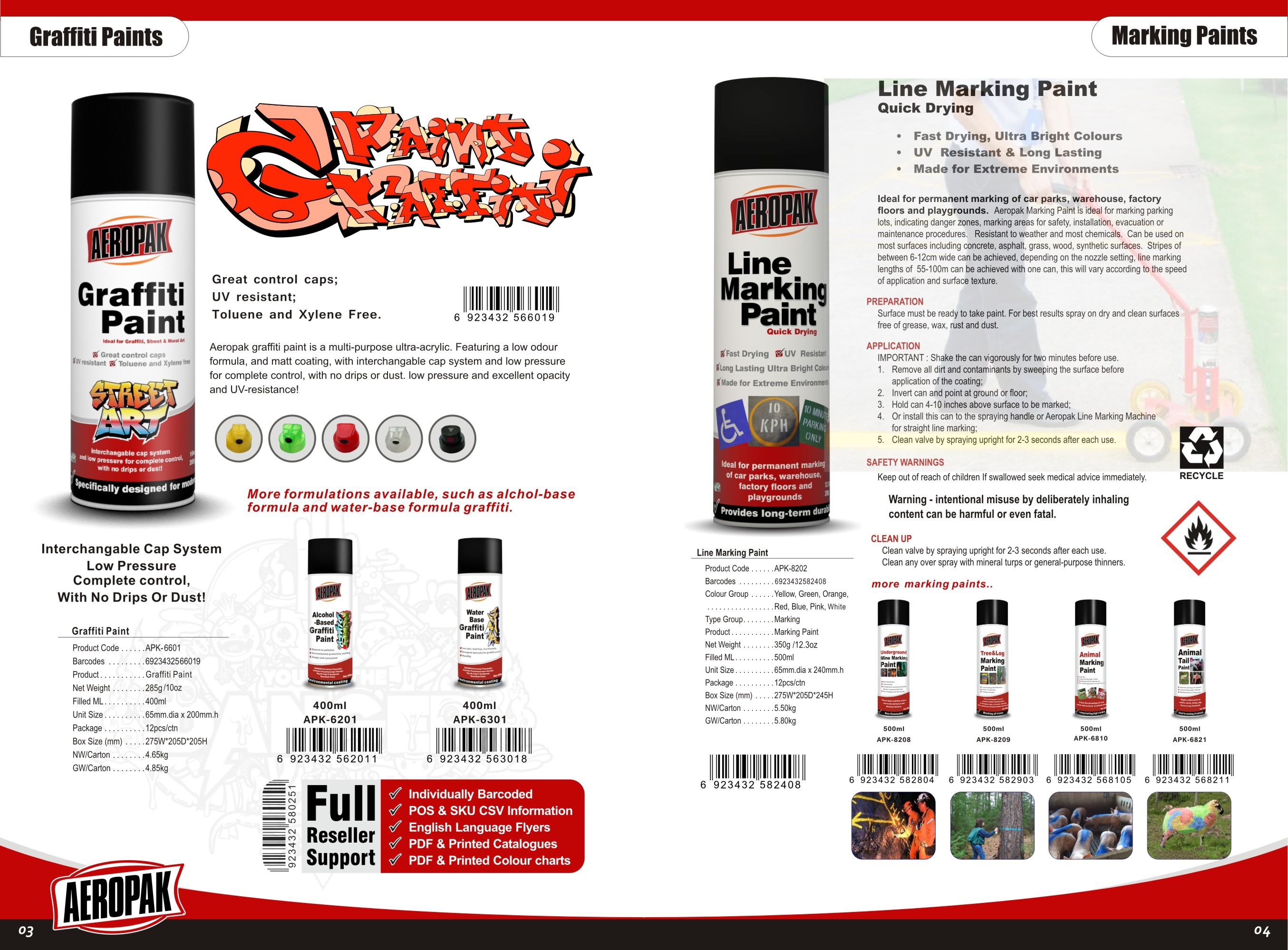 Aeropak Line Marking Paint, Road Marking Paint, Grass Marking Paint