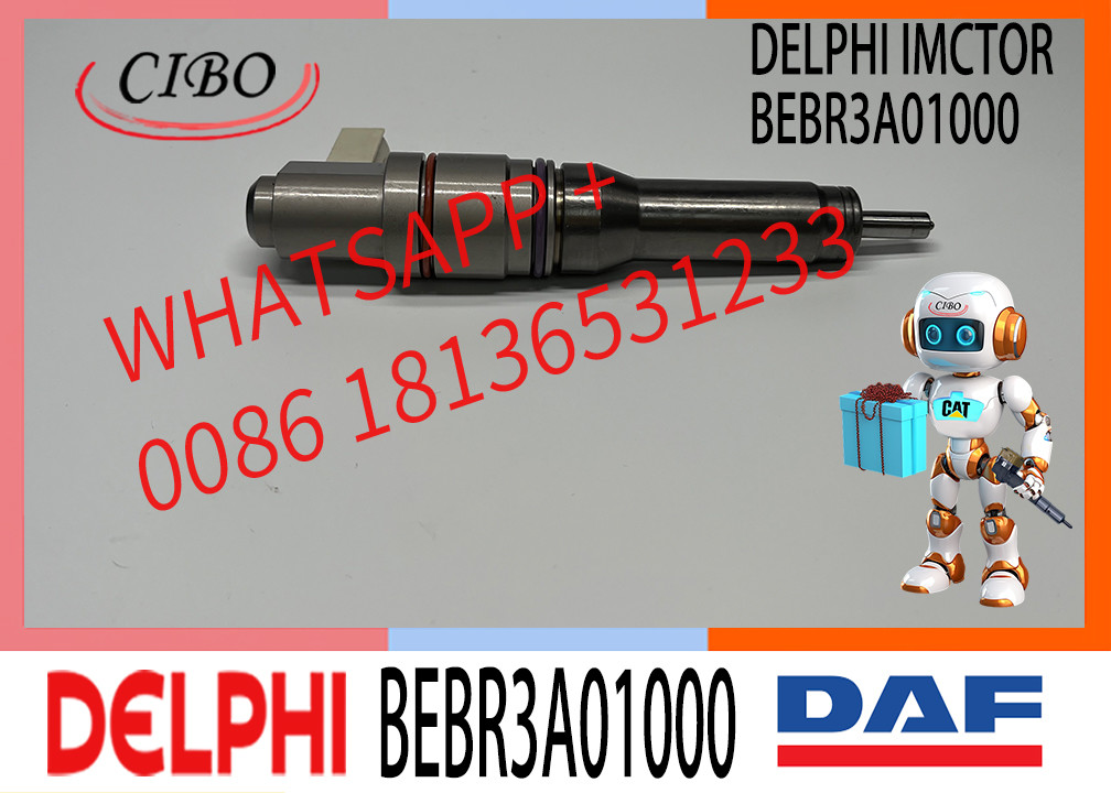 Diesel Fuel Injector Common Rail Parts Injector BEBR3A01000 BEBJ1DO0003 1972591 BEBJ1DO1104 1972590 For VOL-VO