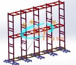 Aluminum Alloy LED Display Truss Ground Support System