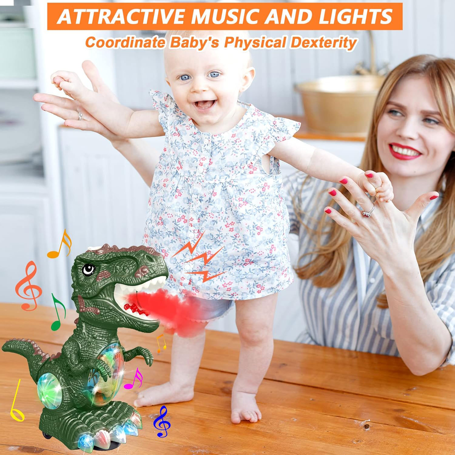 Model Decoration Dinosaur Toys Mist Spray Electric Dino Baby Toys for Kids Items