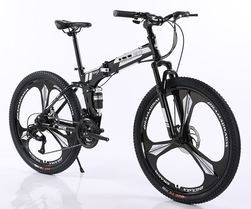 GOMID Full Suspension Folding Mountain Bike 27.5 29 Inch Rim Aluminum Alloy Fork Suspension Bicicletas Bisiklet OEM