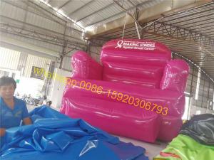 China giant inflatable sit chair wholesale
