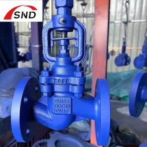China Cast Iron Corrosion Resistant Globe Valve For Chemical Industry wholesale