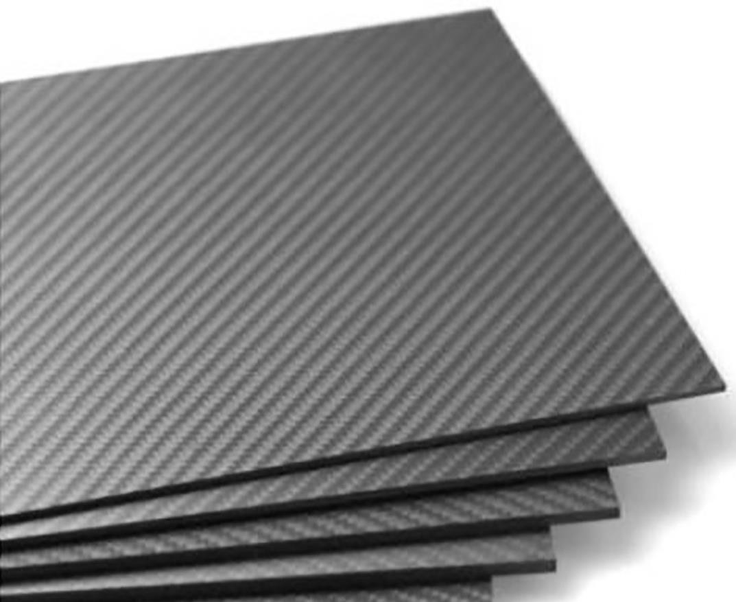 Carbon Fiber Sheet 3K Twill or Plain Colorful Kevlar Impact Resistant piece in different thickness