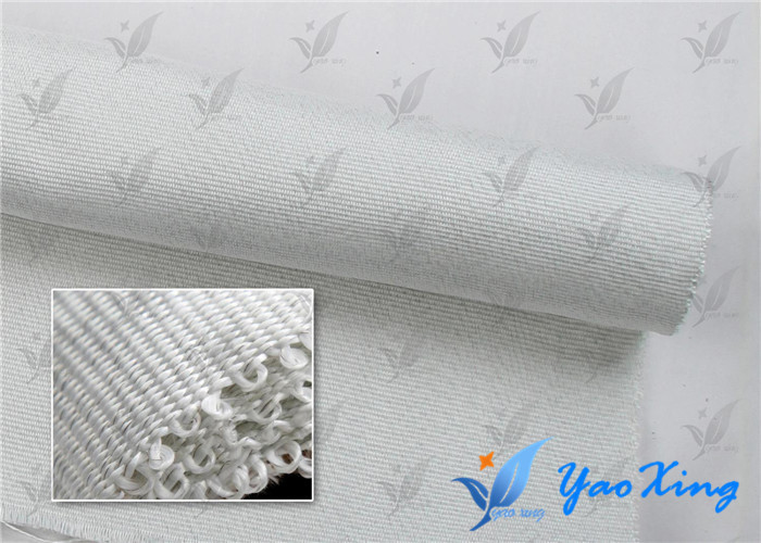 Stainless Steel Wire Industrial Fire Blanket Roll Reinforced Glass Fiber Cloth For Fireproof